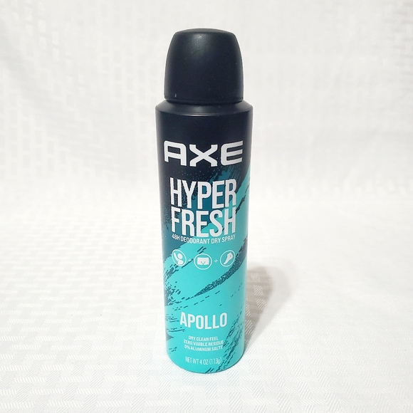 Axe Apollo Hyper Fresh 48 Hour Deodorant Dry Spray New  4 Oz. - Picture 1 of 7